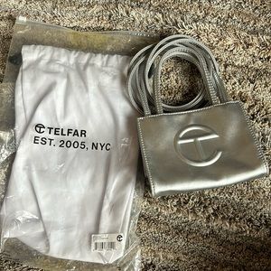 Small silver Telfar